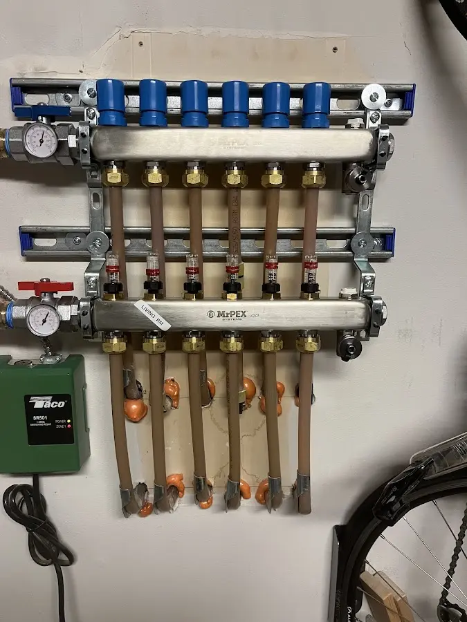 Plumber performing Leak Detection at a residential property in Ocala